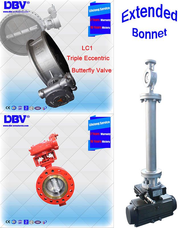 Cryogenic butterfly Valve