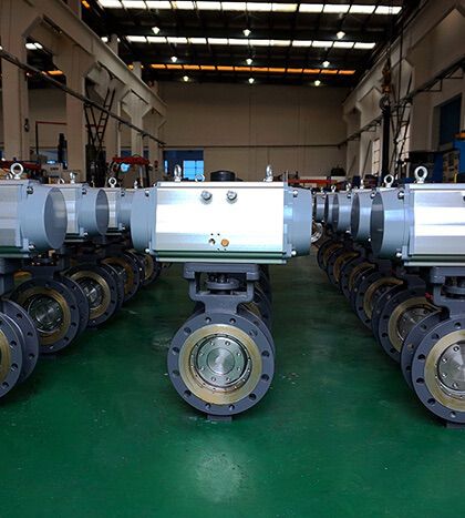 Metal to metal butterfly valve