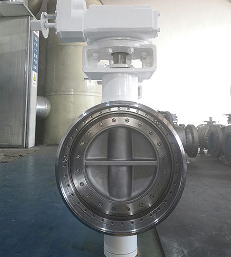 Tripe eccentric butterfly valve