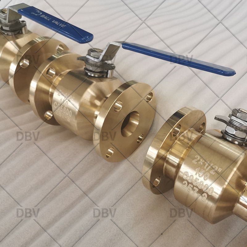 Aluminium Bronze ASTM B148 C95800 Ball Valve - Floating Ball Valves