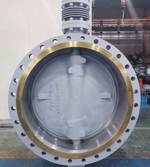 metal seated butterfly valve