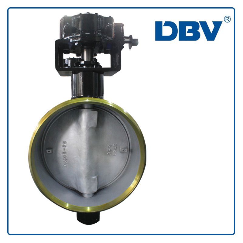 Renewable seat metal to metal seat triple eccentric butterfly valve