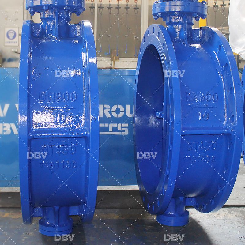 flange type butterfly valve