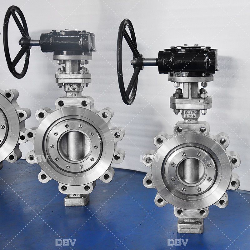 stainless steel pipe butterfly valve