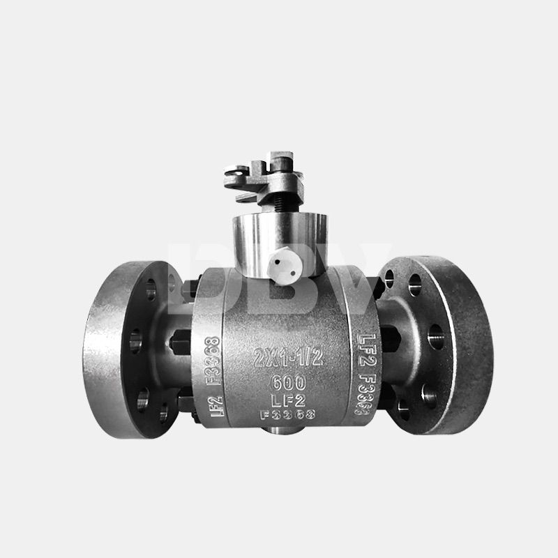 Low temperature(LTCS)Trunnion mounted ball valve forged steel LF2 Reduce bore