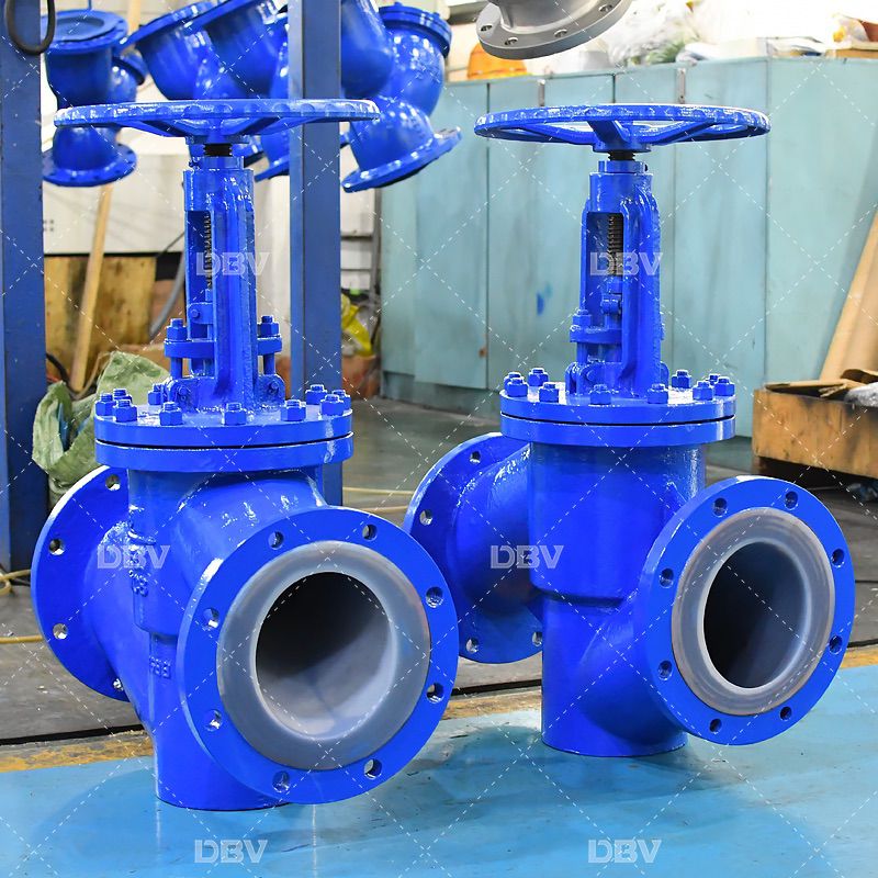 FEP Lined Globe Valve supplier in China