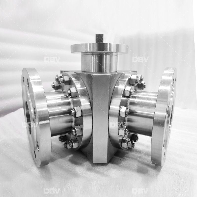 Y pattern 3 way ball valve with stainless steel 3 way ball valve