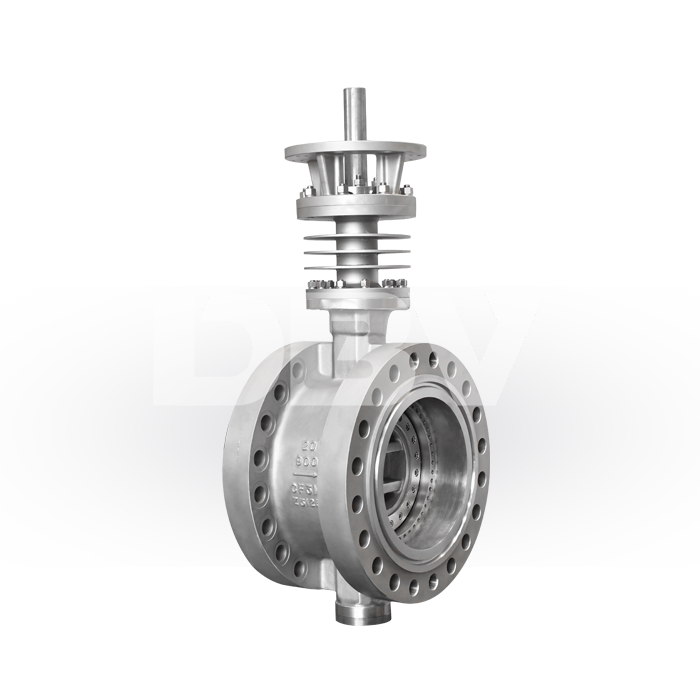 Flanged Triple Offset Butterfly Valve with Radiator Design for Enhanced Cooling