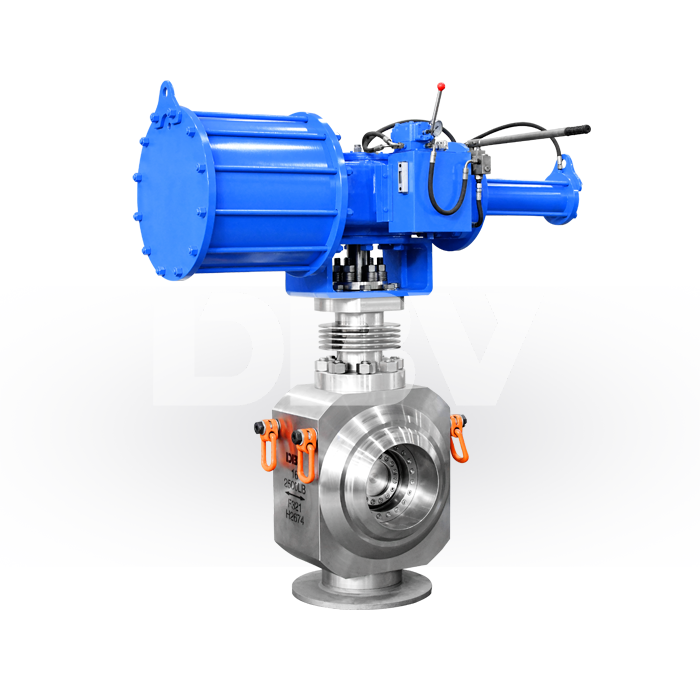 SS321 Triple Offset Butterfly Valve for Extreme Temperature and Pressure Applications