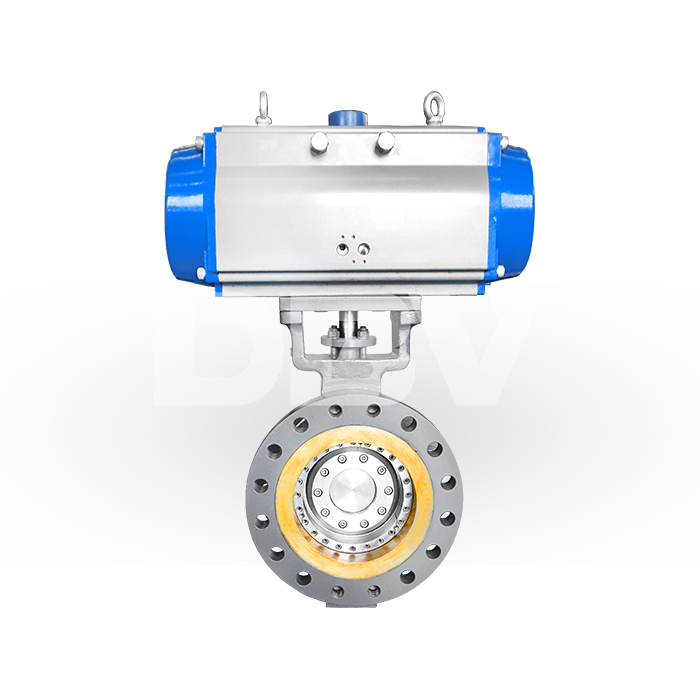 Durable PN100 Triple Eccentric Butterfly Valve for Extreme Pressure Applications