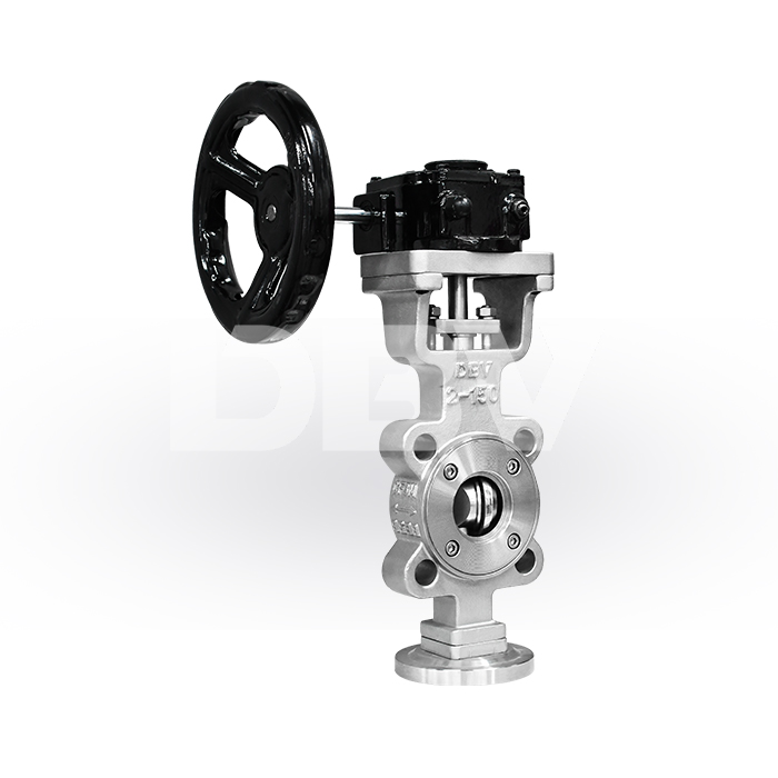 High-Performance 2” 150LB Metal to Metal Triple Eccentric Lug Butterfly Valve