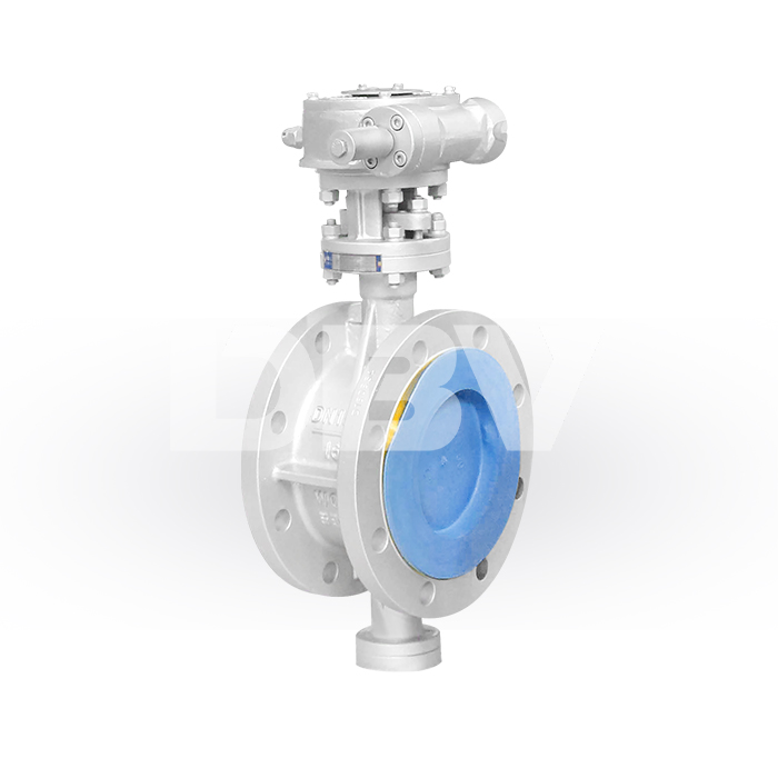 PN16 DN150 Flanged Triple Offset Butterfly Valve for Precise Flow Control