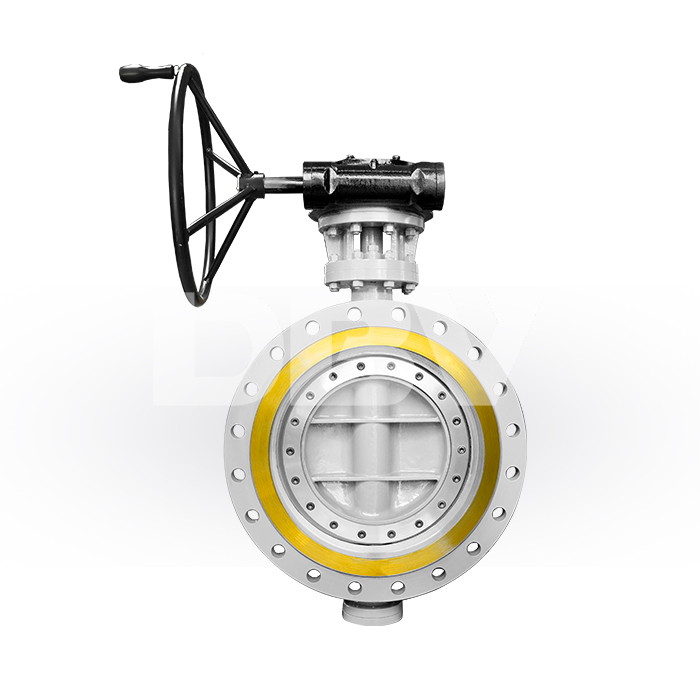 PN16 DN500 Triple Offset Butterfly Valve with Flanged Connection