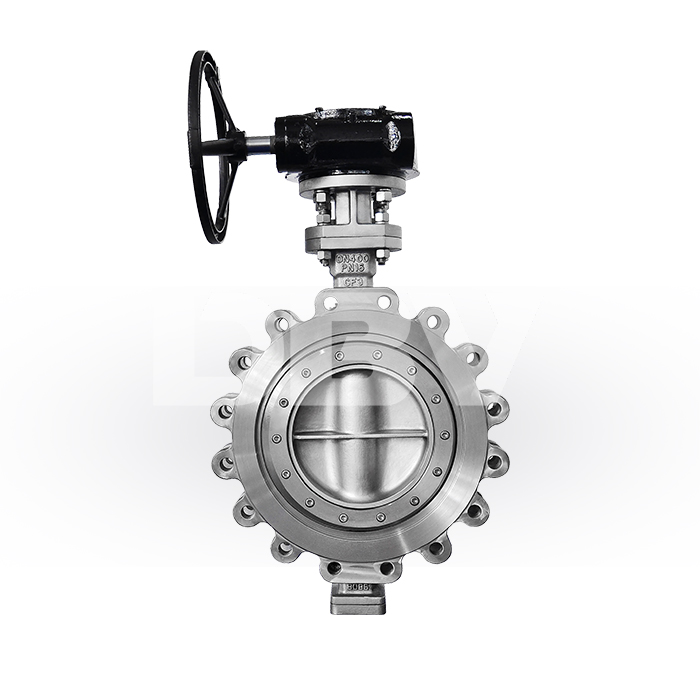 DN400 PN16 Lug Type Triple Offset Butterfly Valve for High-Pressure Systems