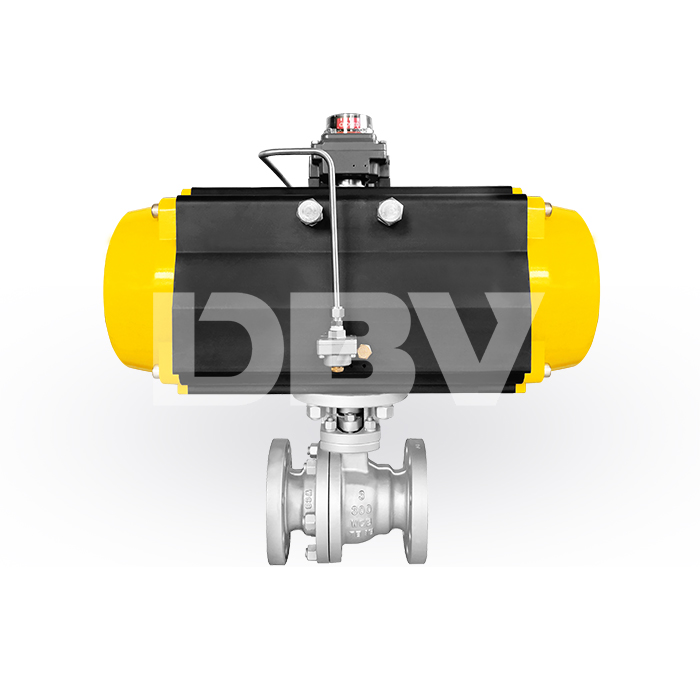 Durable 3 Inch 300LB Pneumatic Carbon Steel Floating Ball Valve