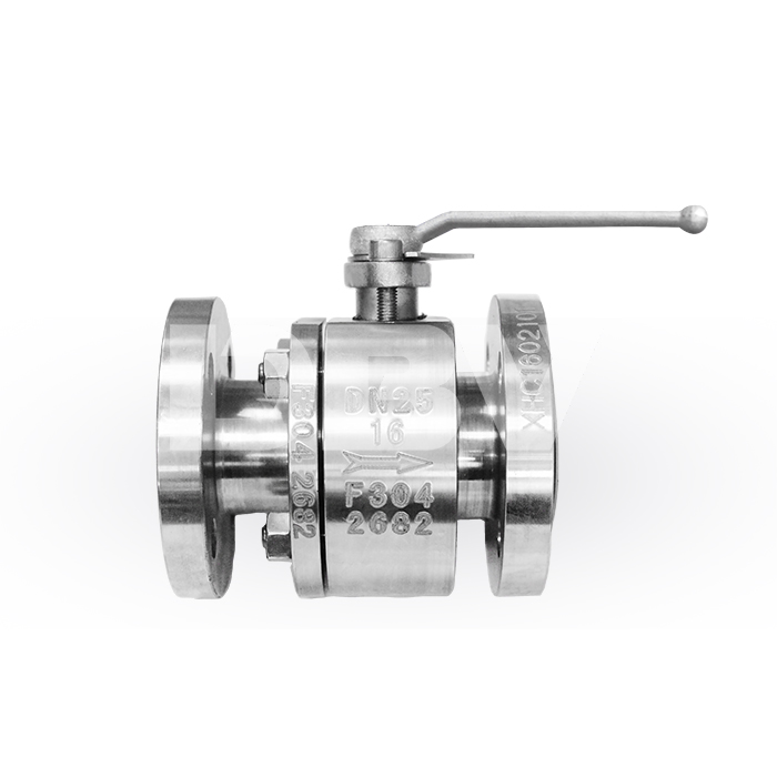 Durable DN25 PN16 Floating Ball Valve with Forged Stainless Steel Body