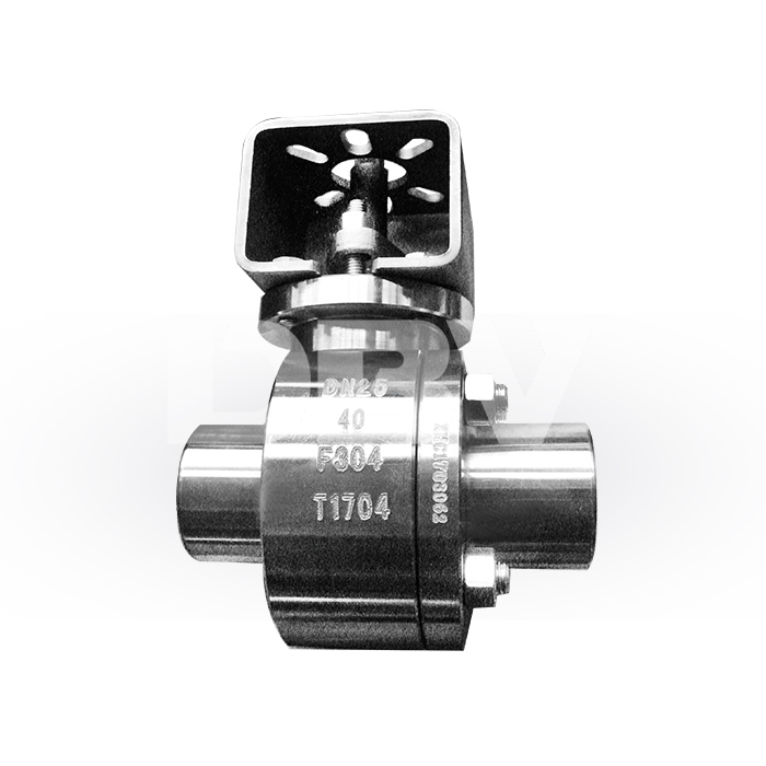 Durable DN25 PN40 Stainless Steel Floating Ball Valve with Butt Weld Ends