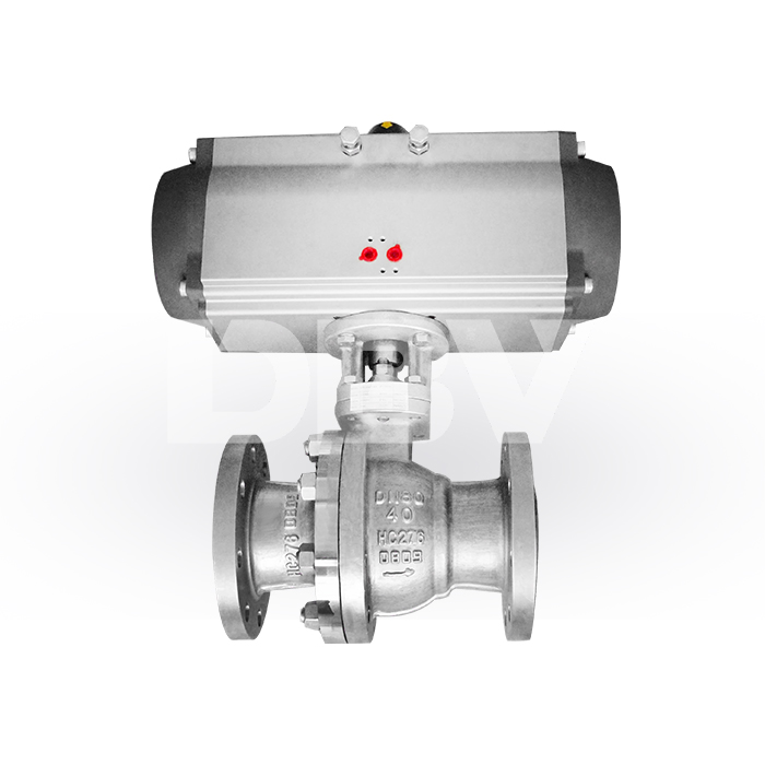 Corrosion-Resistant DN80 PN40 Pneumatic Floating Ball Valve for Harsh Environments