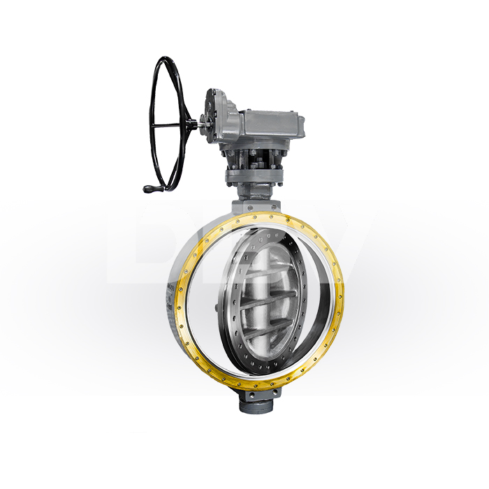 DN1800 PN6 Large-Scale Triple Offset Butt Weld Butterfly Valve