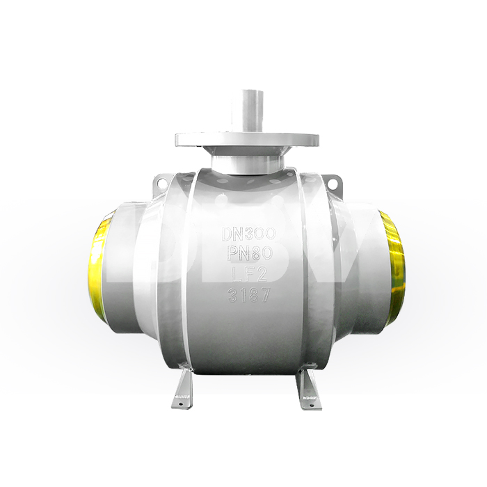 Reliable DN300 PN80 High-Pressure Fully Welded Trunnion Ball Valve