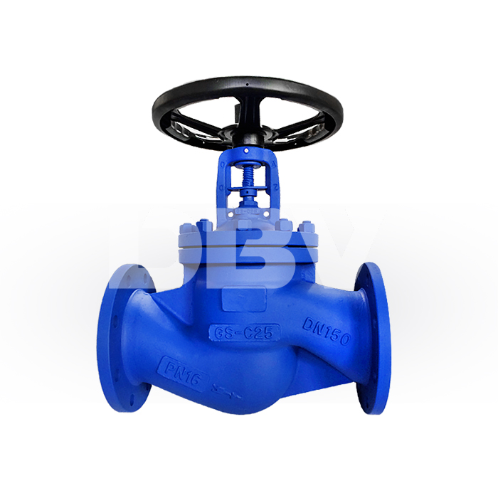 DN150 PN16 Standard Bellows Seal Globe Valve