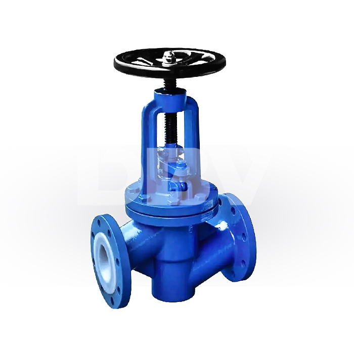 PN16 DN150 Lined Globe Valve