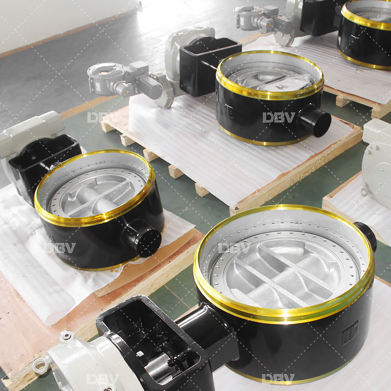 High-Pressure PN25 DN800 Metal to Metal Triple Eccentric Butterfly Valve