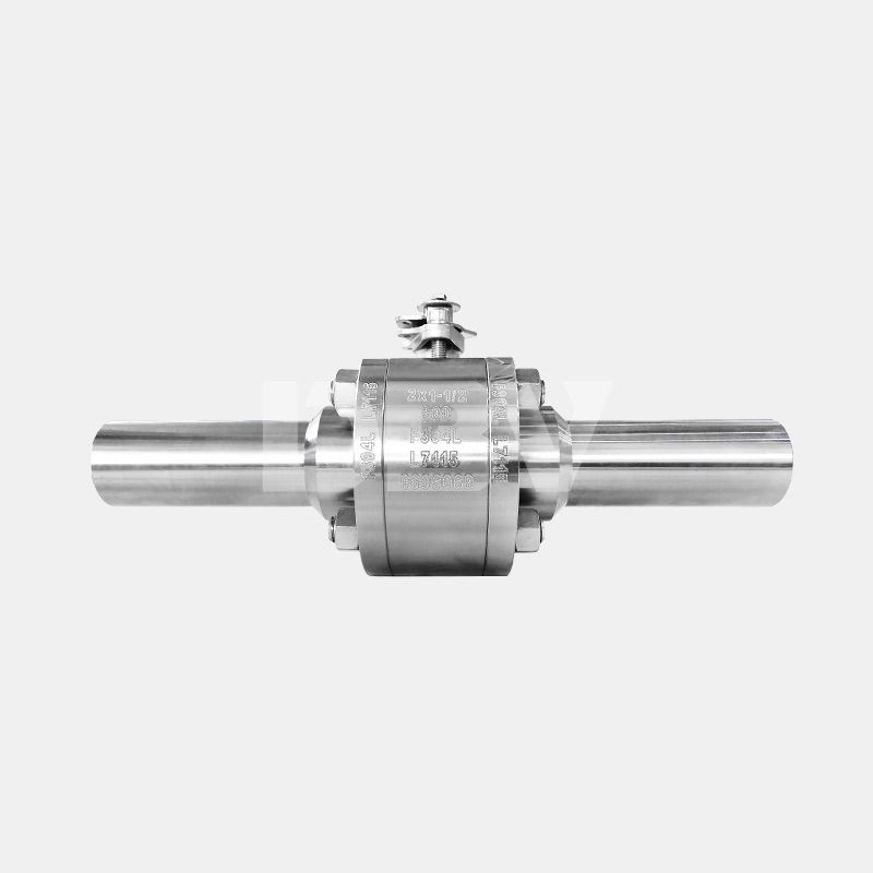 Reduce bore(RB)Floating forged ball valve with stainless steel F304L