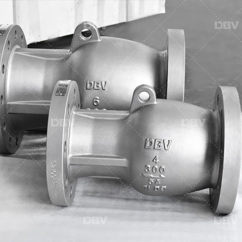 Duplex Stainless Steel Axial Flow Non-slam Check Valve