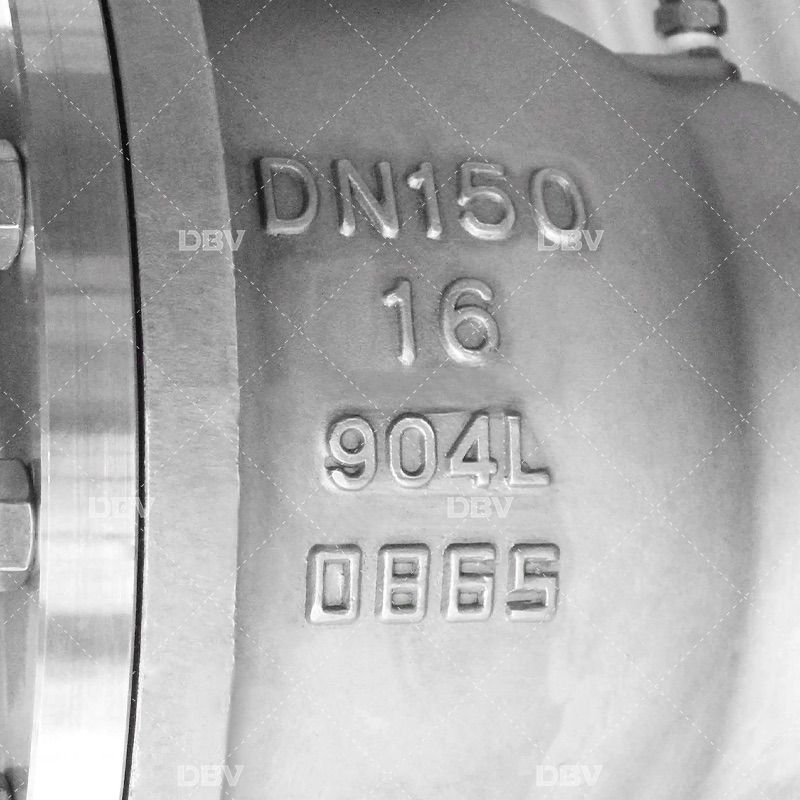 DIN Stainless steel 904L Trunnion/Fixed Full Bore Ball valve